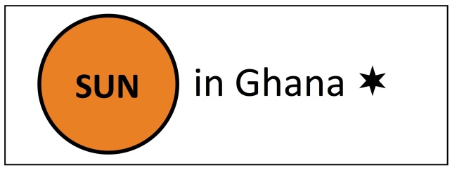 Sun in Ghana