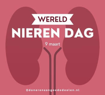 Wereld Nieren Dag - 9 maart 